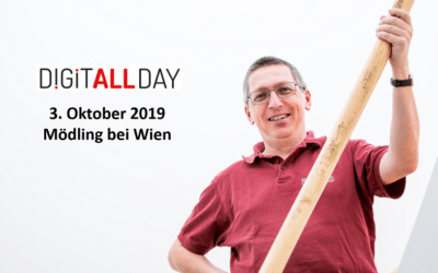 cryptovision gratuliert Max Paul auf dem Digitall Day in Mödling bei Wien